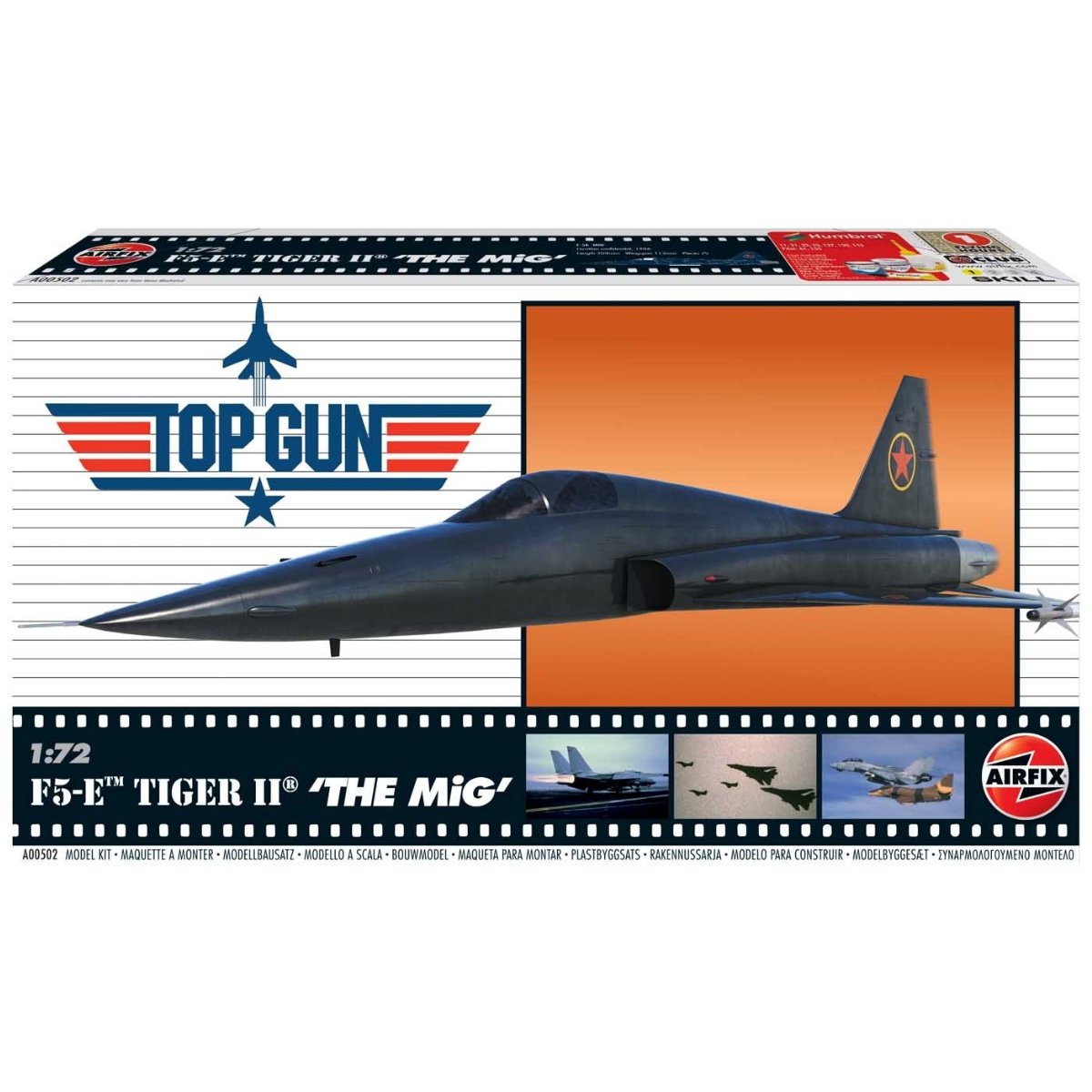 Airfix A00502 Top Gun F5-E Tiger II "THE MIG" 1:72 - Phillips Hobbies