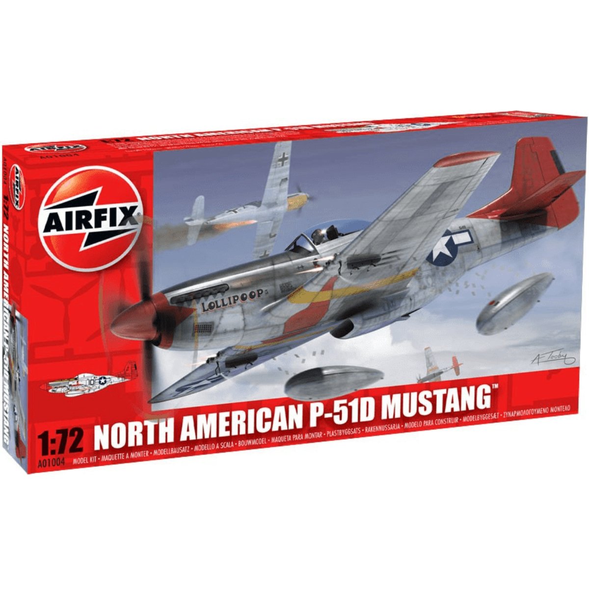 Airfix A01004 North American P-51D Mustang 1:72 - Phillips Hobbies