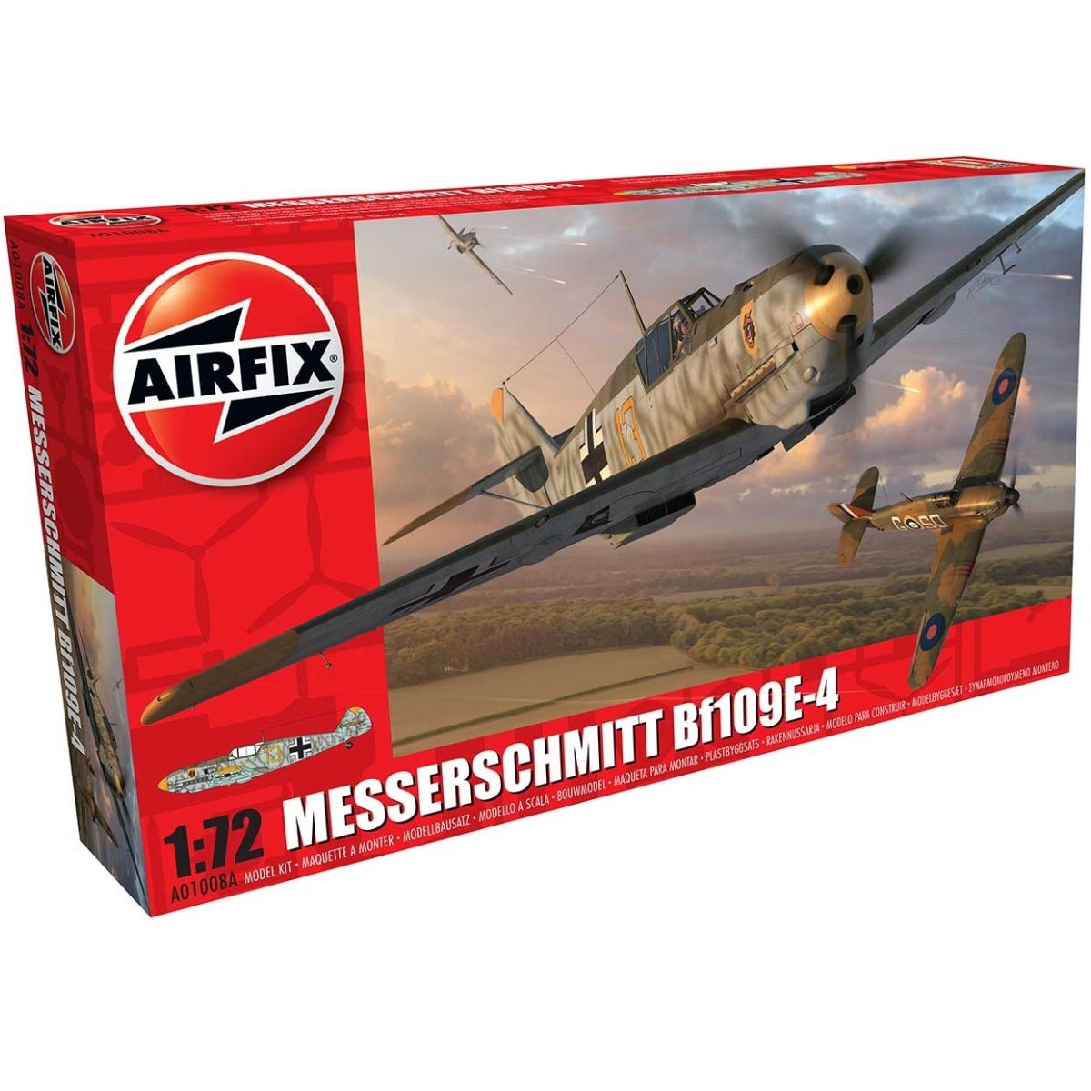 Airfix A01008A Messerschmitt Bf109E-4 1:72 - Phillips Hobbies