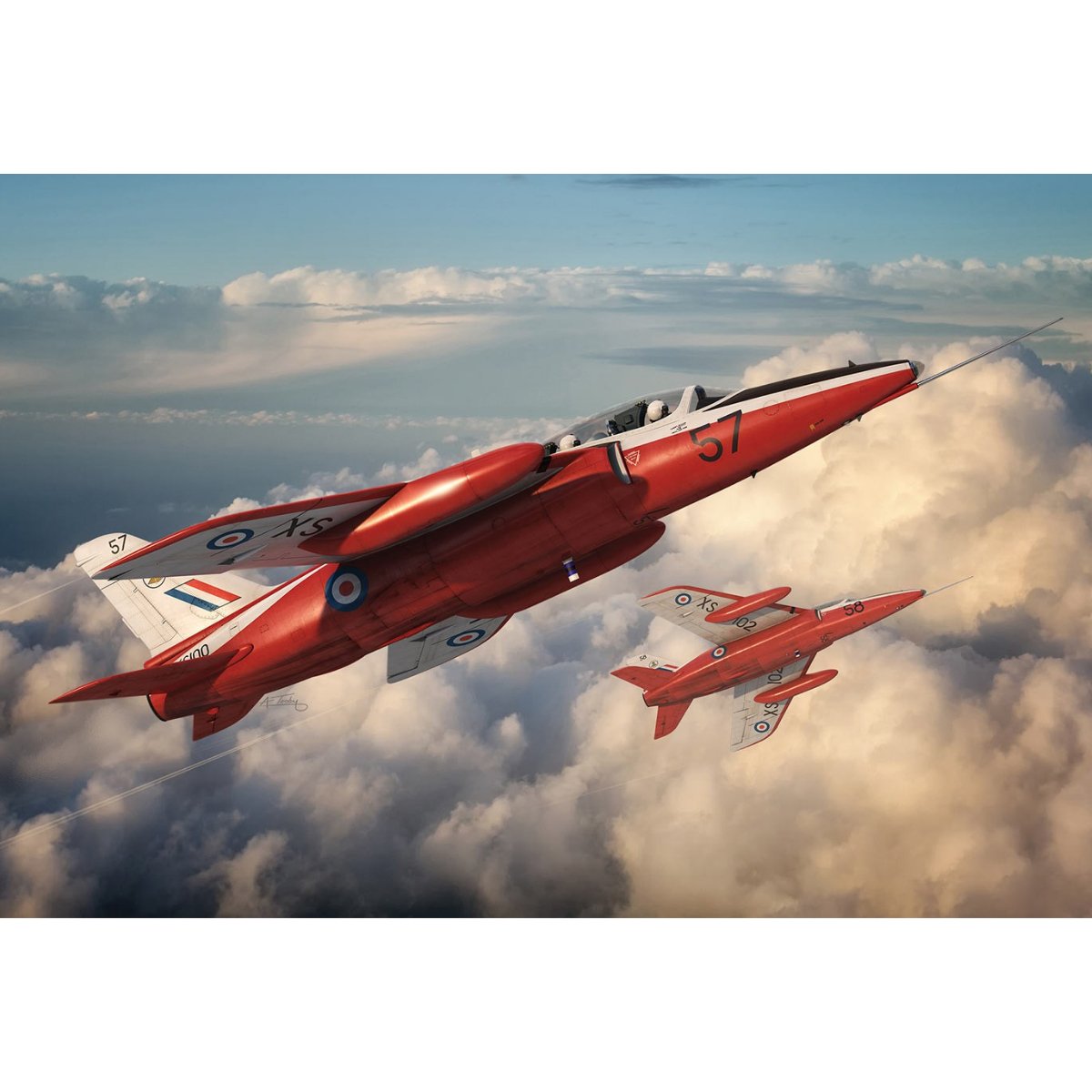 Airfix A02105 Folland Gnat T.1 1:72 - Phillips Hobbies