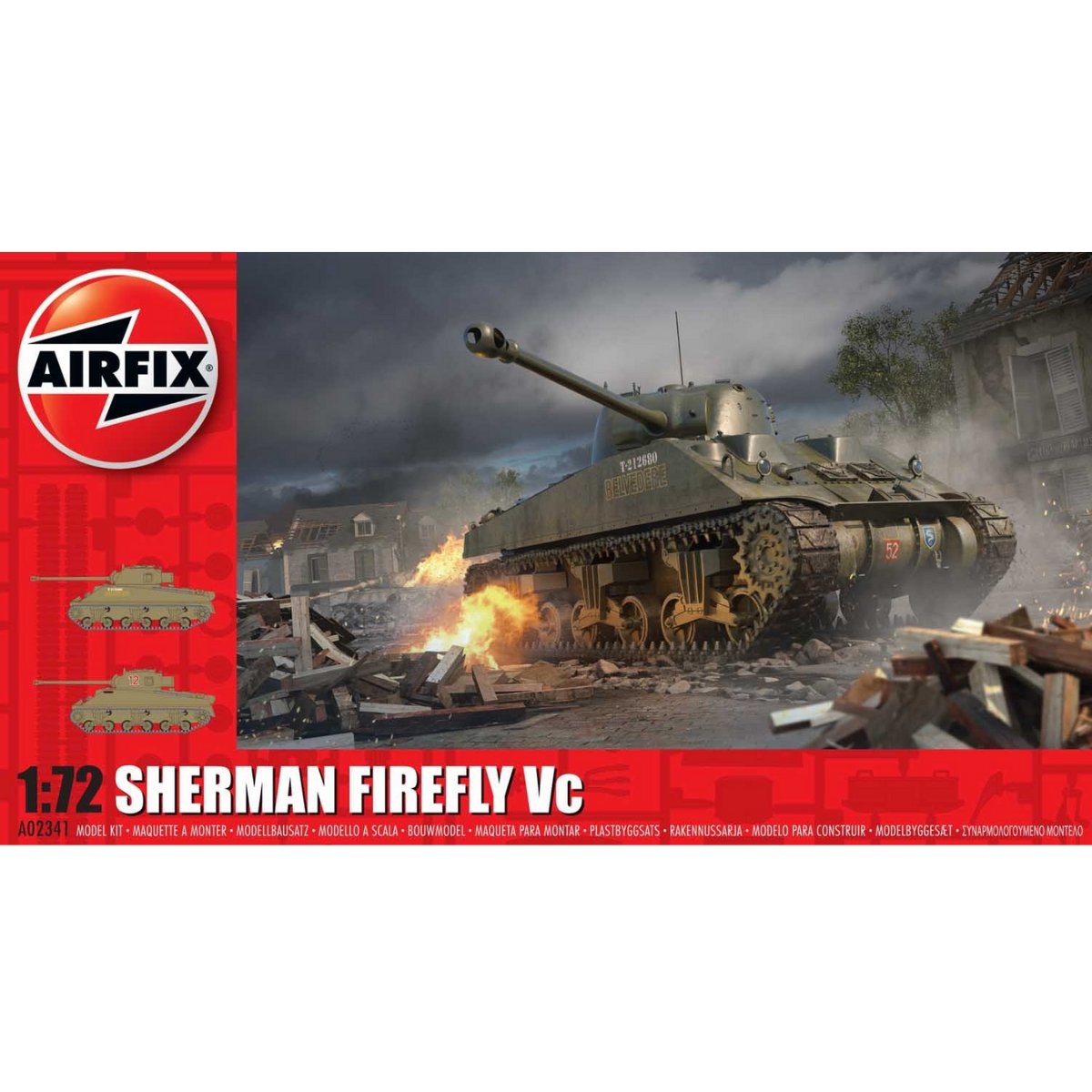 Airfix A02341 Sherman Firefly Vc 1:72 - Phillips Hobbies