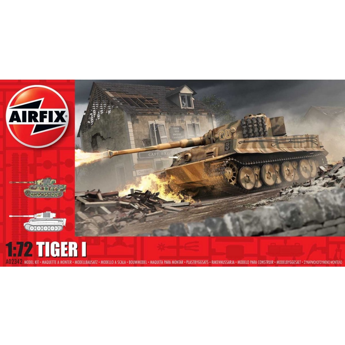 Airfix A02342 Tiger 1 1:72 - Phillips Hobbies