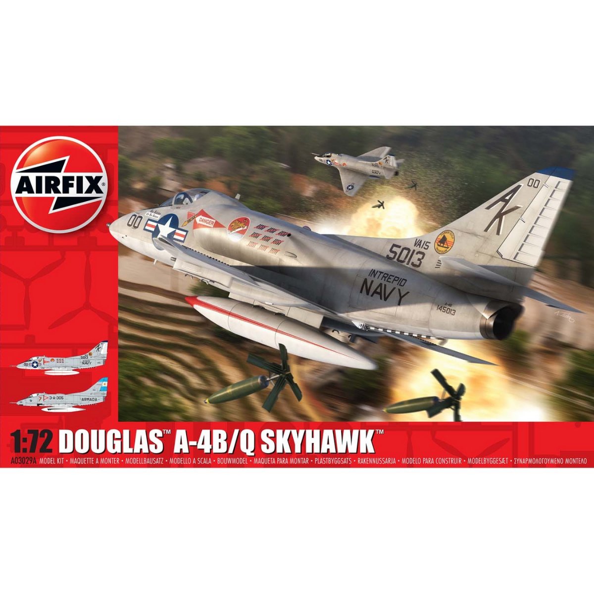 Airfix A03029A Douglas A-4B/Q Skyhawk 1:72 - Phillips Hobbies