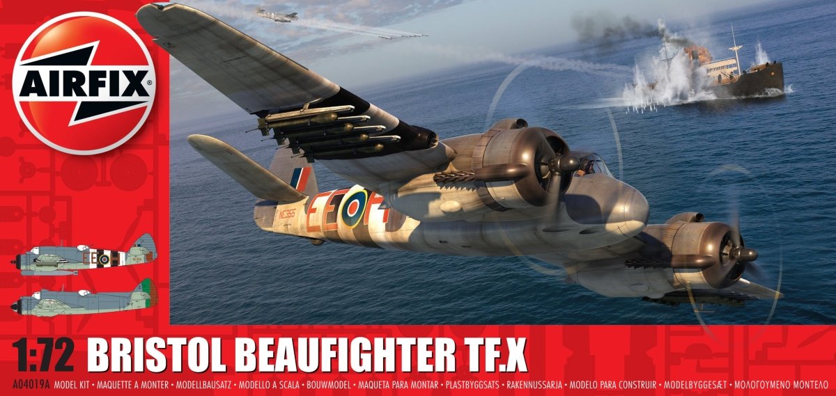 Airfix A04019A Bristol Beaufighter TF.X - 1:72 - Phillips Hobbies