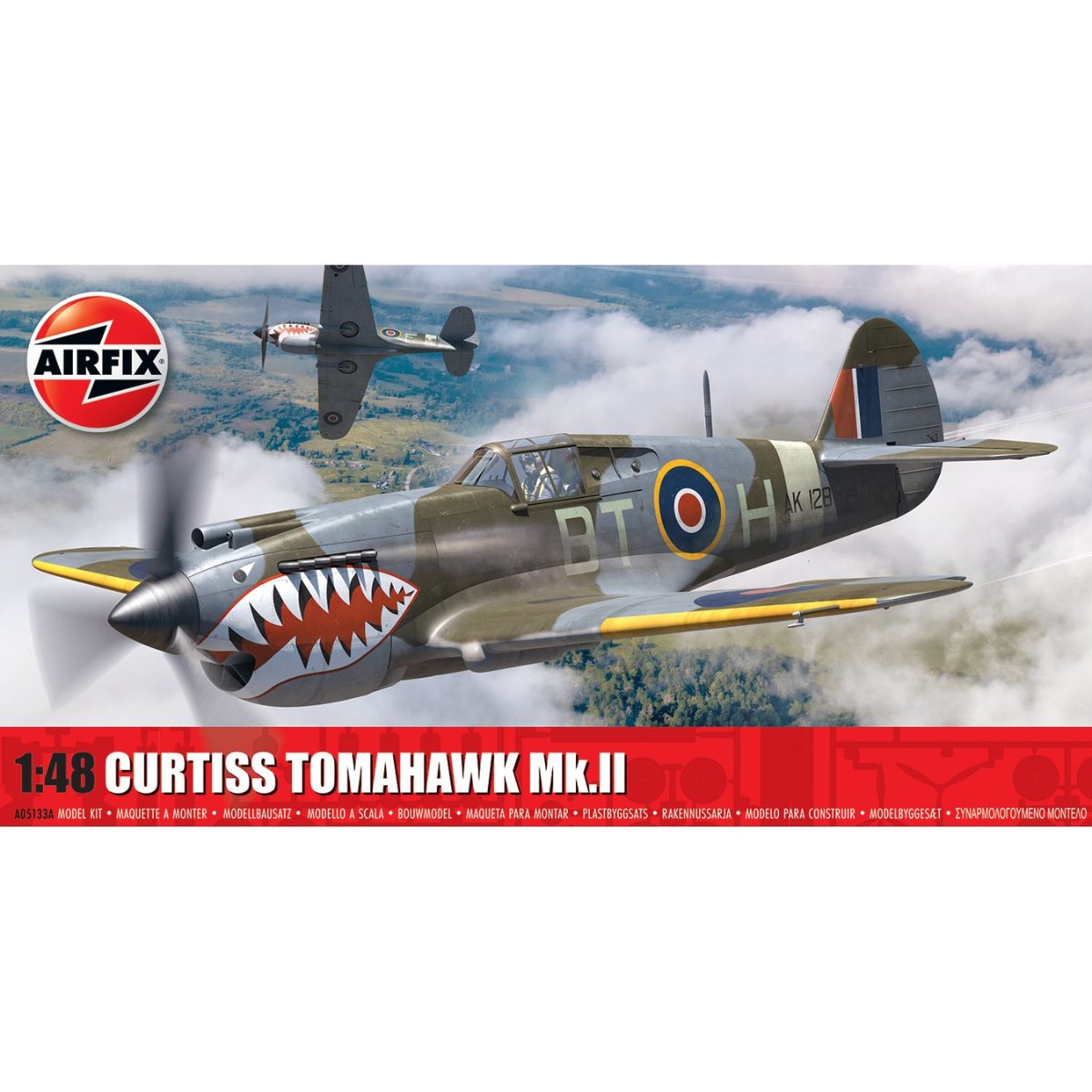 Airfix A05133A Curtiss Tomahawk Mk.II 1:48 - Phillips Hobbies