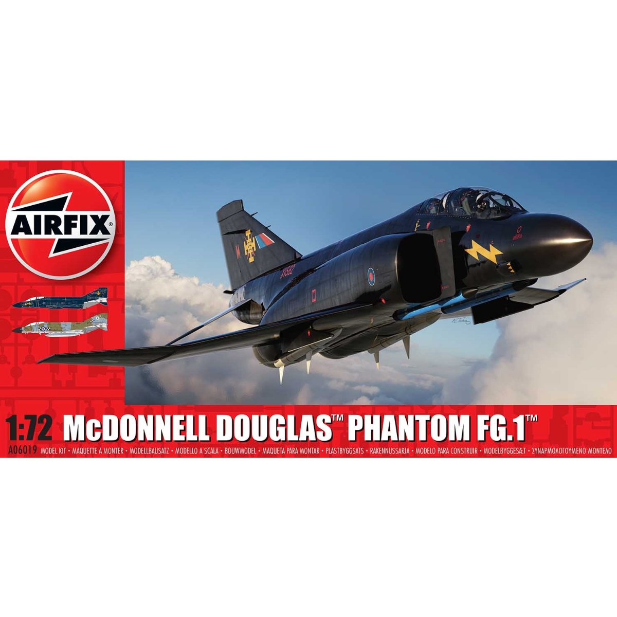 Airfix A06019 McDonnell Douglas Phantom FG.1 RAF 1:72 - Phillips Hobbies