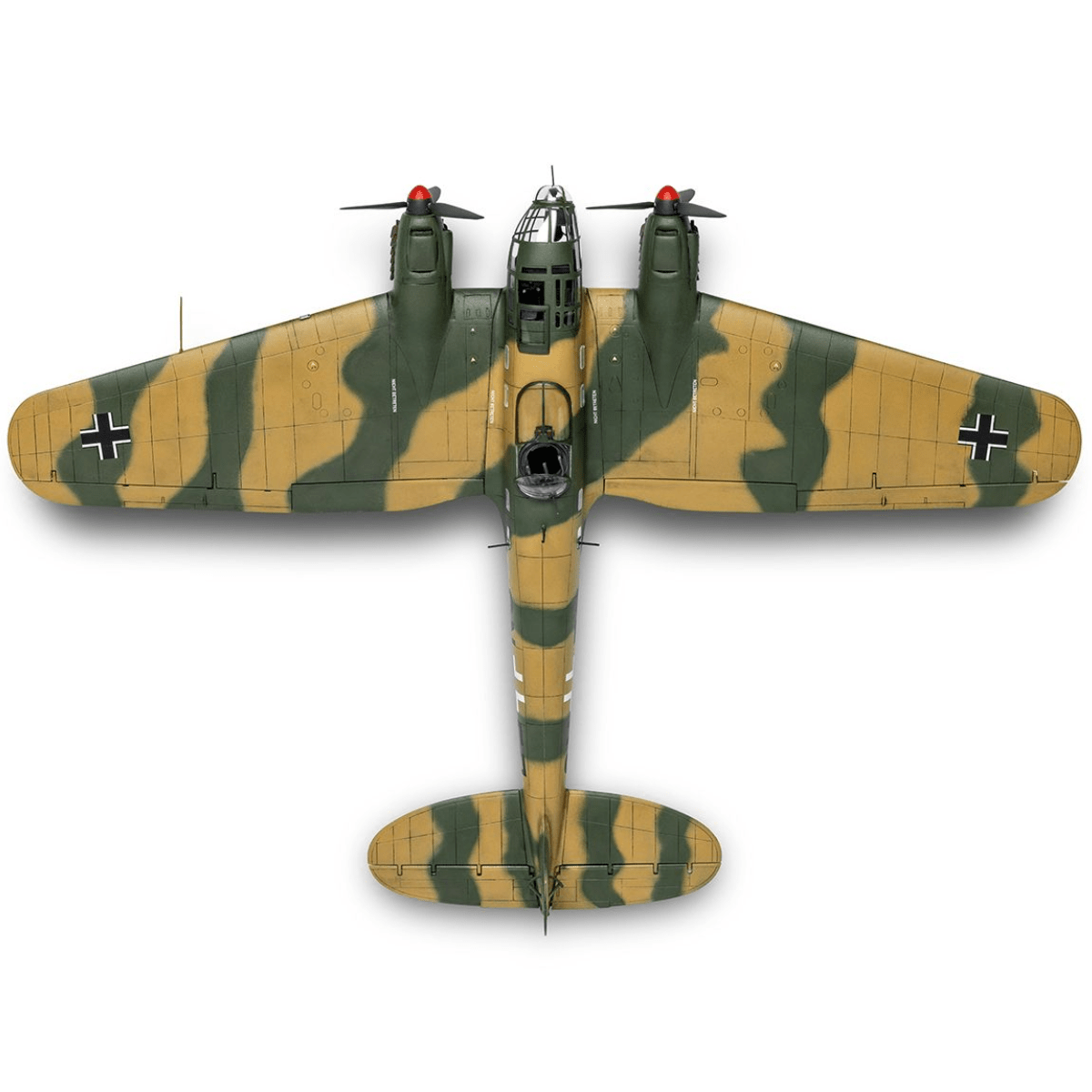 Airfix A07007C Heinkel He111 H - 6 Plastic Kit - 1:72 Scale - Phillips Hobbies