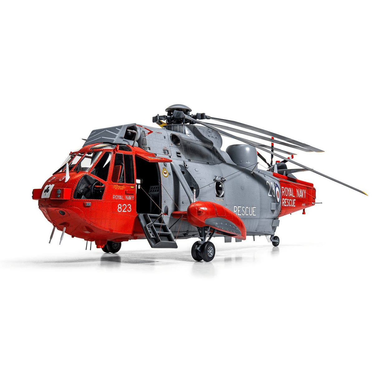 Airfix A11006 Westland Sea King HAS.1/HAS.5/HU.5 Plastic Kit - 1:48 Scale - Phillips Hobbies