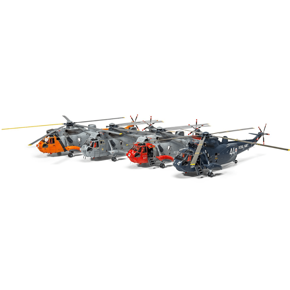 Airfix A11006 Westland Sea King HAS.1/HAS.5/HU.5 Plastic Kit - 1:48 Scale - Phillips Hobbies