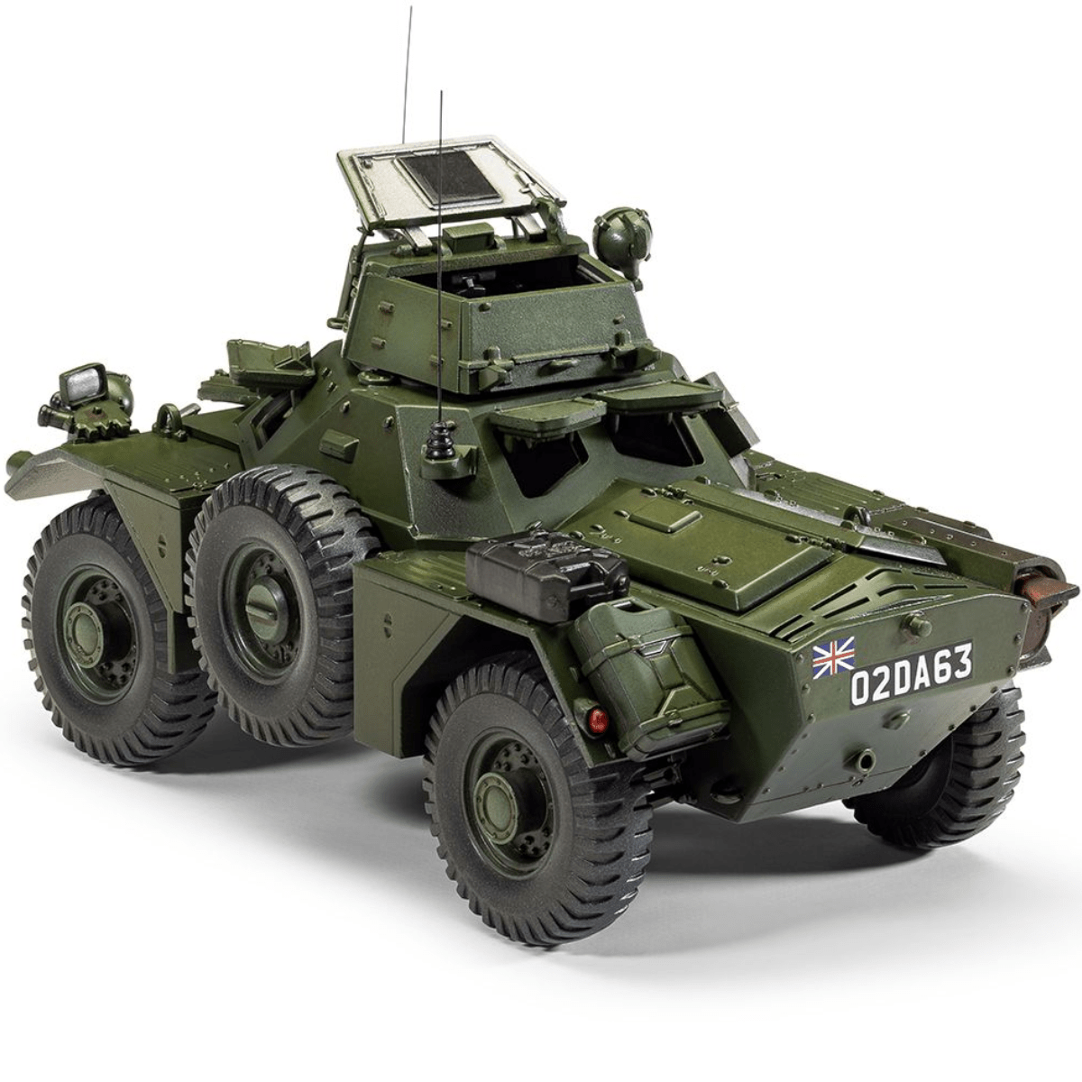 Airfix A1379 Ferret Scout Car Mk.2 Plastic Kit - 1:35 Scale - Phillips Hobbies