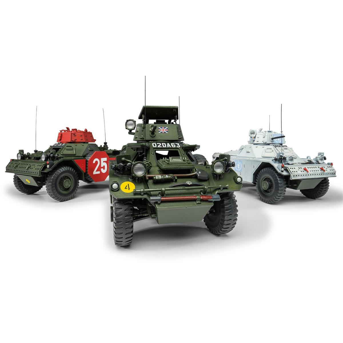 Airfix A1379 Ferret Scout Car Mk.2 Plastic Kit - 1:35 Scale - Phillips Hobbies
