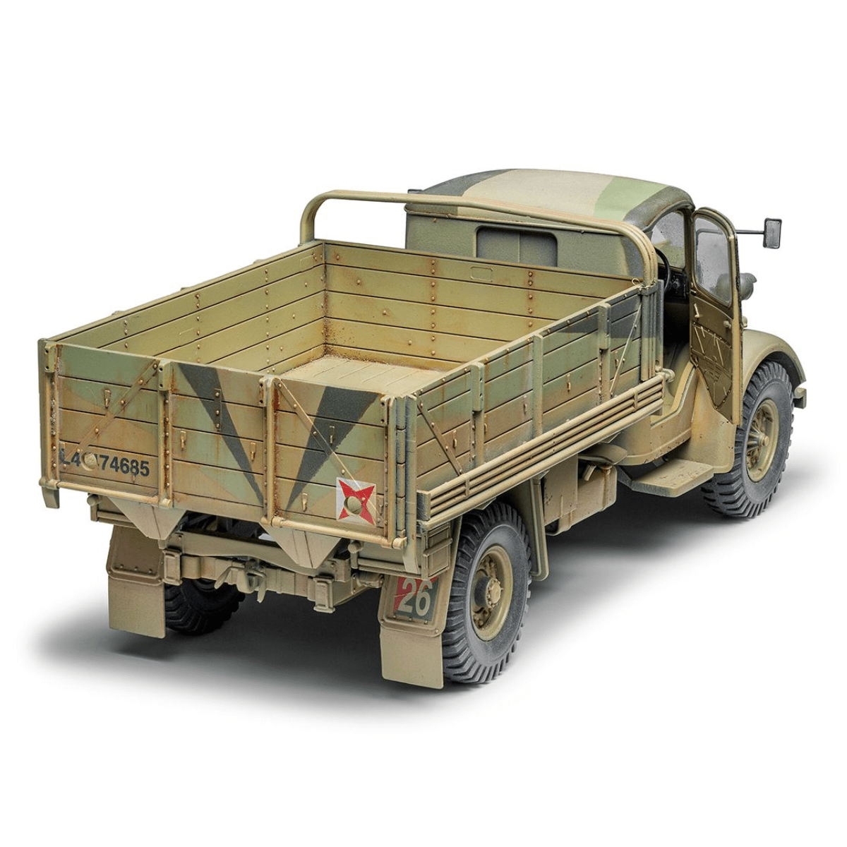 Airfix A1380 WWII British Army 30 - cwt 4x2 GS Truck Plastic Kit - 1:35 Scale - Phillips Hobbies
