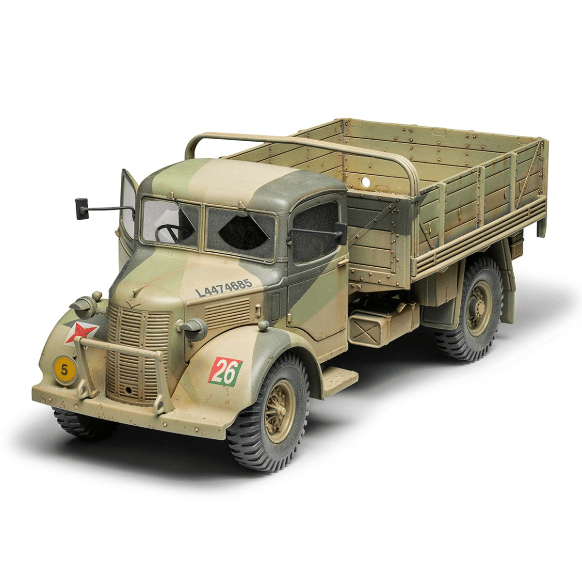 Airfix A1380 WWII British Army 30 - cwt 4x2 GS Truck Plastic Kit - 1:35 Scale - Phillips Hobbies