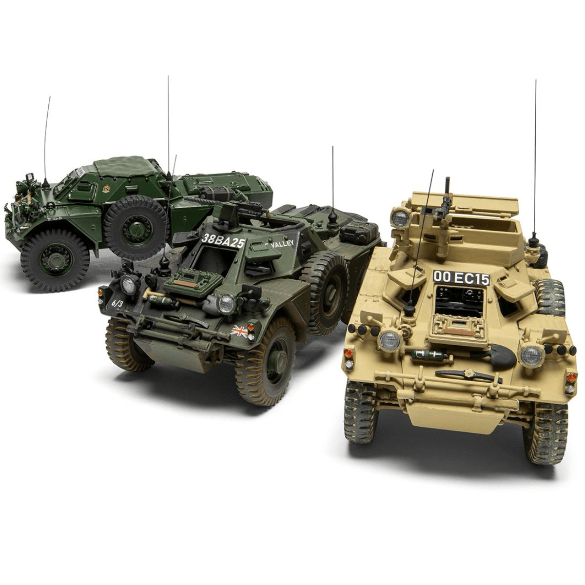 Airfix A1386 Ferret Scout Car Mk.1 Plastic Kit - 1:35 Scale - Phillips Hobbies