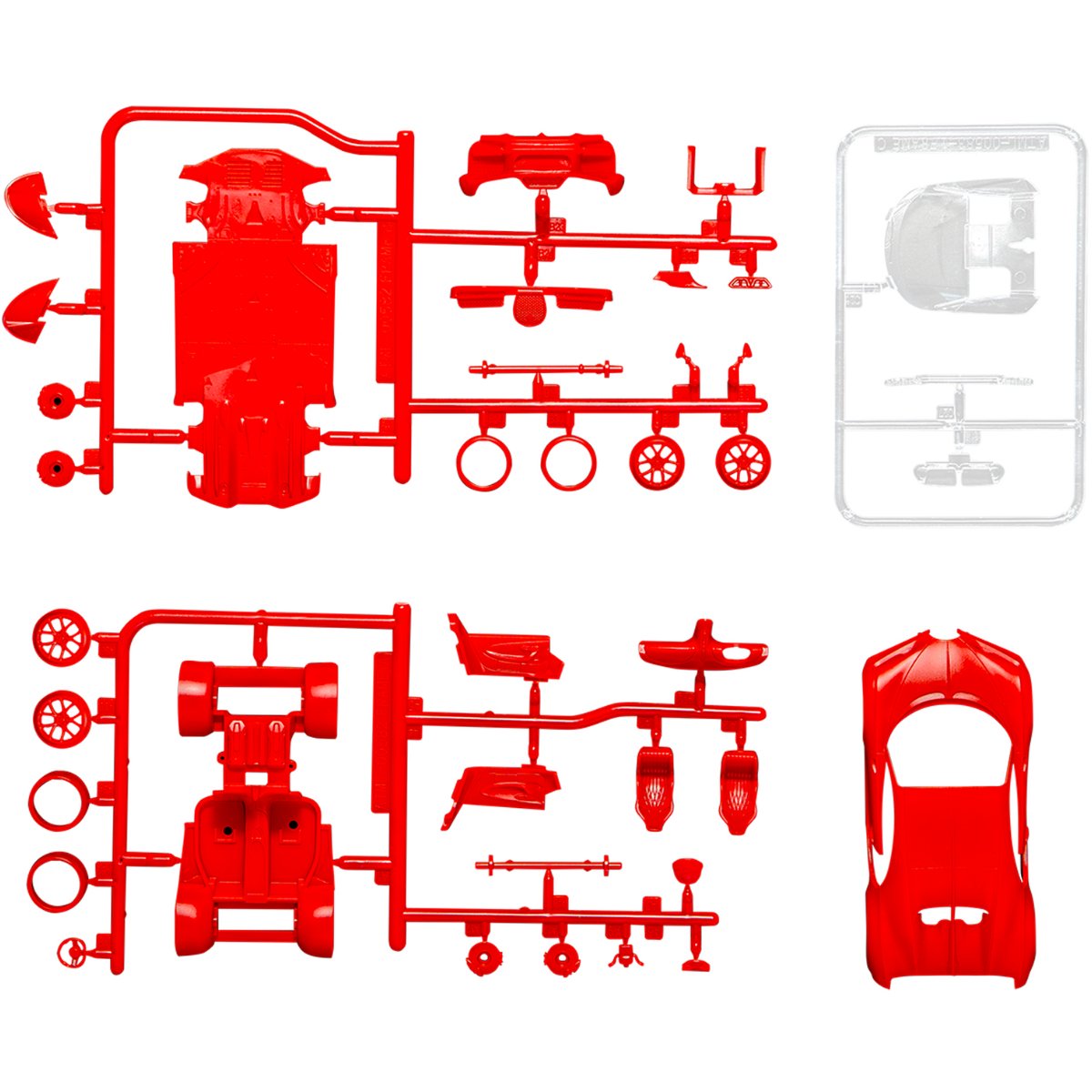 Airfix A55005 Bugatti Chiron Small Starter 1:43 - Phillips Hobbies