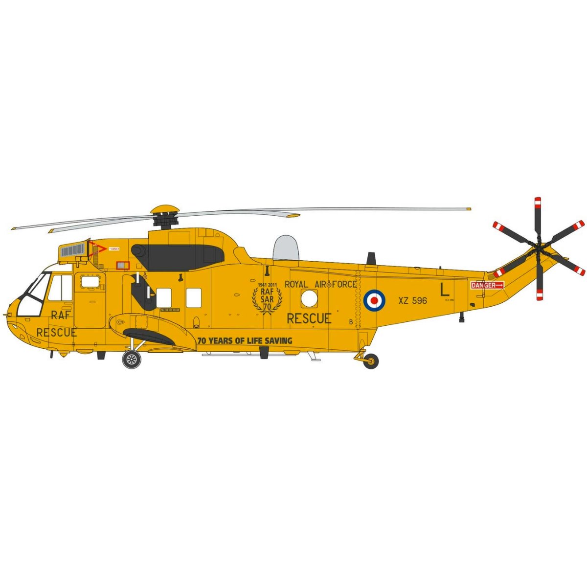 Airfix A55307B Westland Sea King HAR.3 Large Starter Set 1:72 - Phillips Hobbies