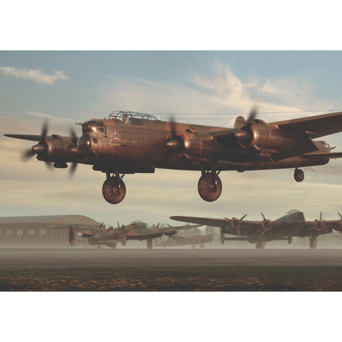 Airfix Avro Lancaster B.II - 1000 Piece Puzzle - Phillips Hobbies