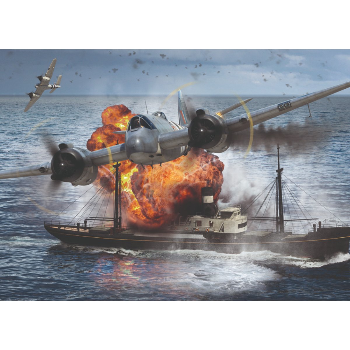 Airfix Bristol Beaufighter TF.X - 1000 Piece Puzzle - Phillips Hobbies