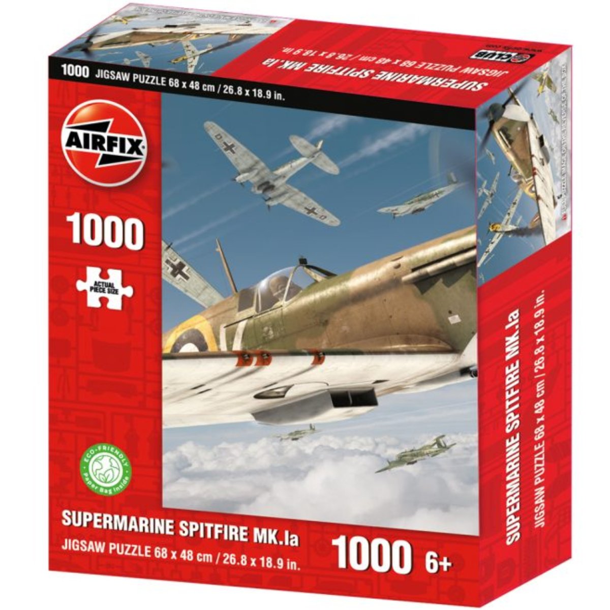 Airfix Supermarine Spitfire Mk.Ia 1000 Piece Puzzle - Phillips Hobbies