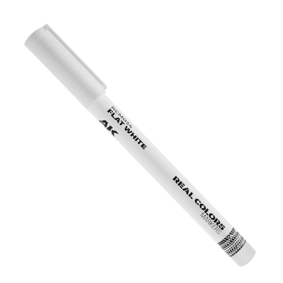 AK Interactive Real Color Marker - Flat White - Phillips Hobbies