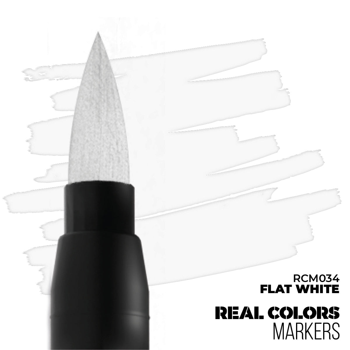 AK Interactive Real Color Marker - Flat White - Phillips Hobbies