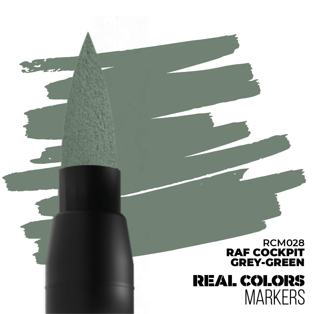 AK Interactive Real Color Marker - RAF Cockpit Grey - Green - Phillips Hobbies