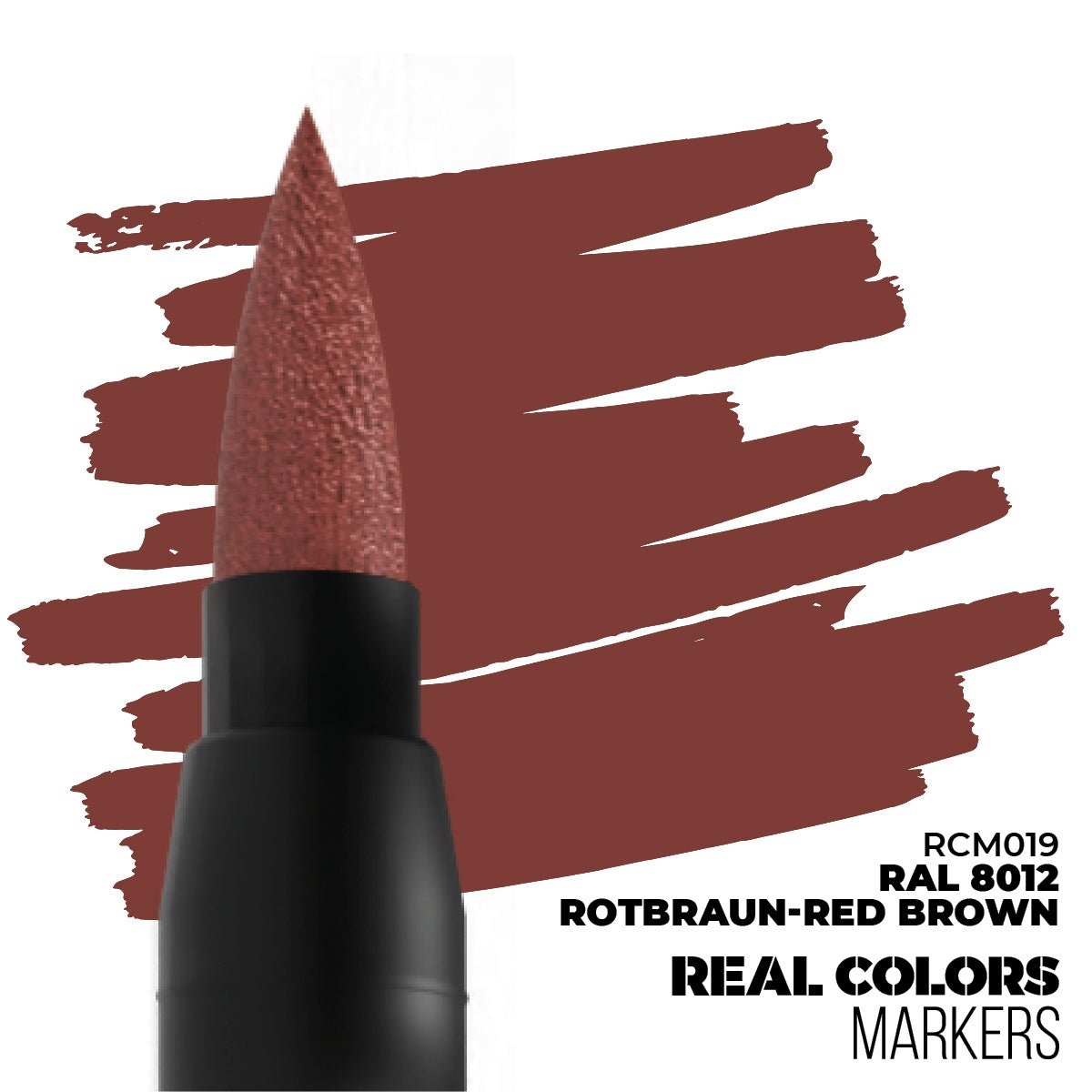 AK Interactive Real Color Marker - RAL 8012 Red Brown - Phillips Hobbies
