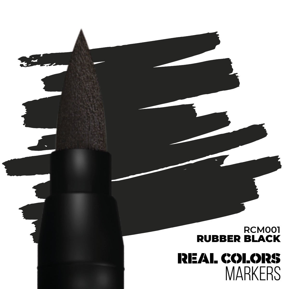 AK Interactive Real Color Marker - Rubber Black - Phillips Hobbies