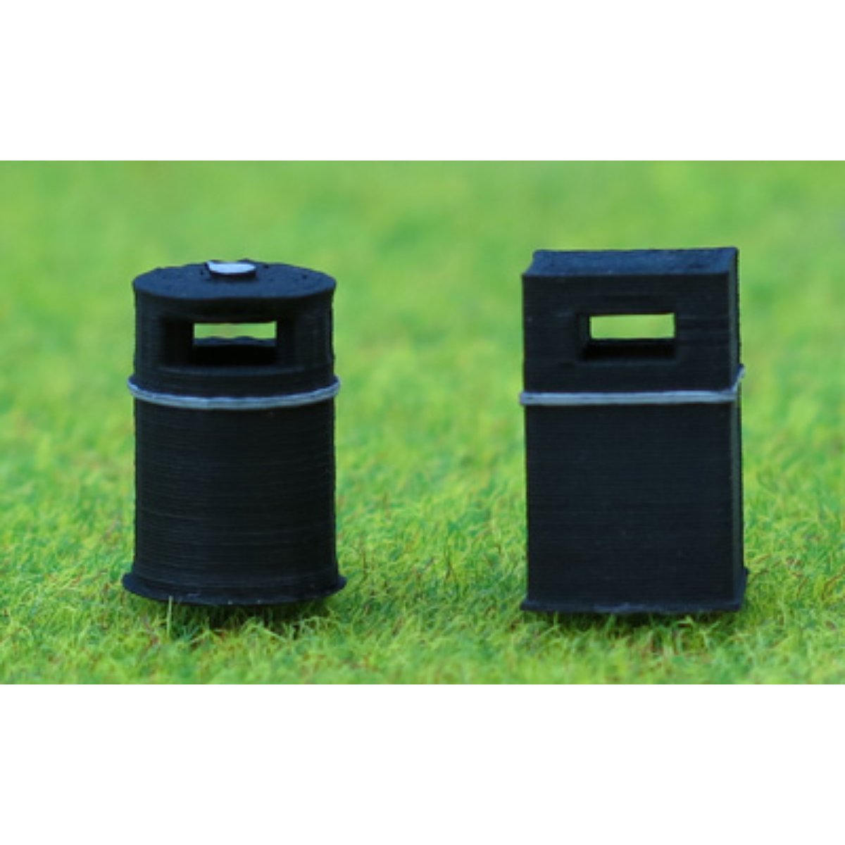 Ancorton Models Modern Litter Bins (OO Gauge) - Phillips Hobbies