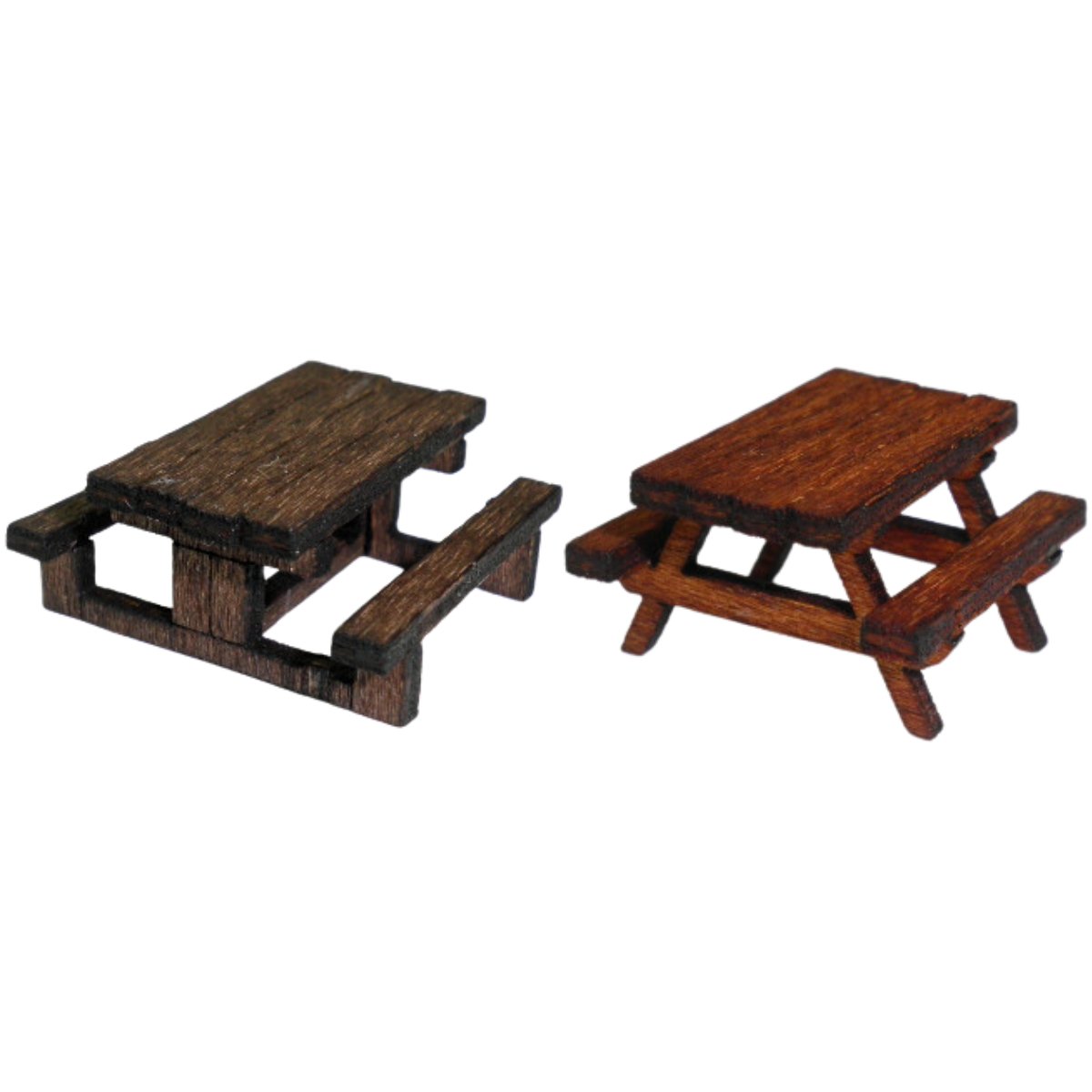 Ancorton Models OOPT1 6x Picnic Tables Kit (OO Gauge) - Phillips Hobbies