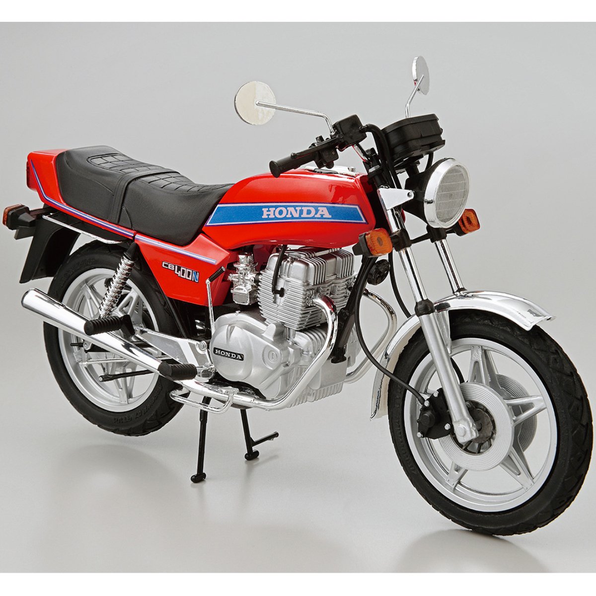 Aoshima Honda CB400N Hawk-Ⅲ '78 Plastic Kit - 1:12 Scale - Phillips Hobbies