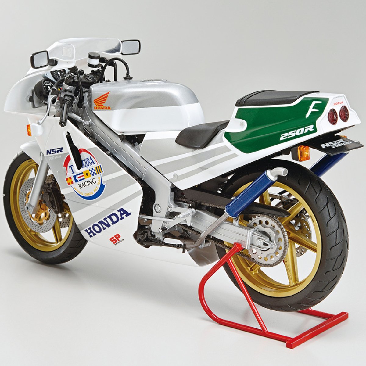 Aoshima Honda MC18 NSR250R SP Custom '89 Plastic Kit - 1:12 Scale - Phillips Hobbies