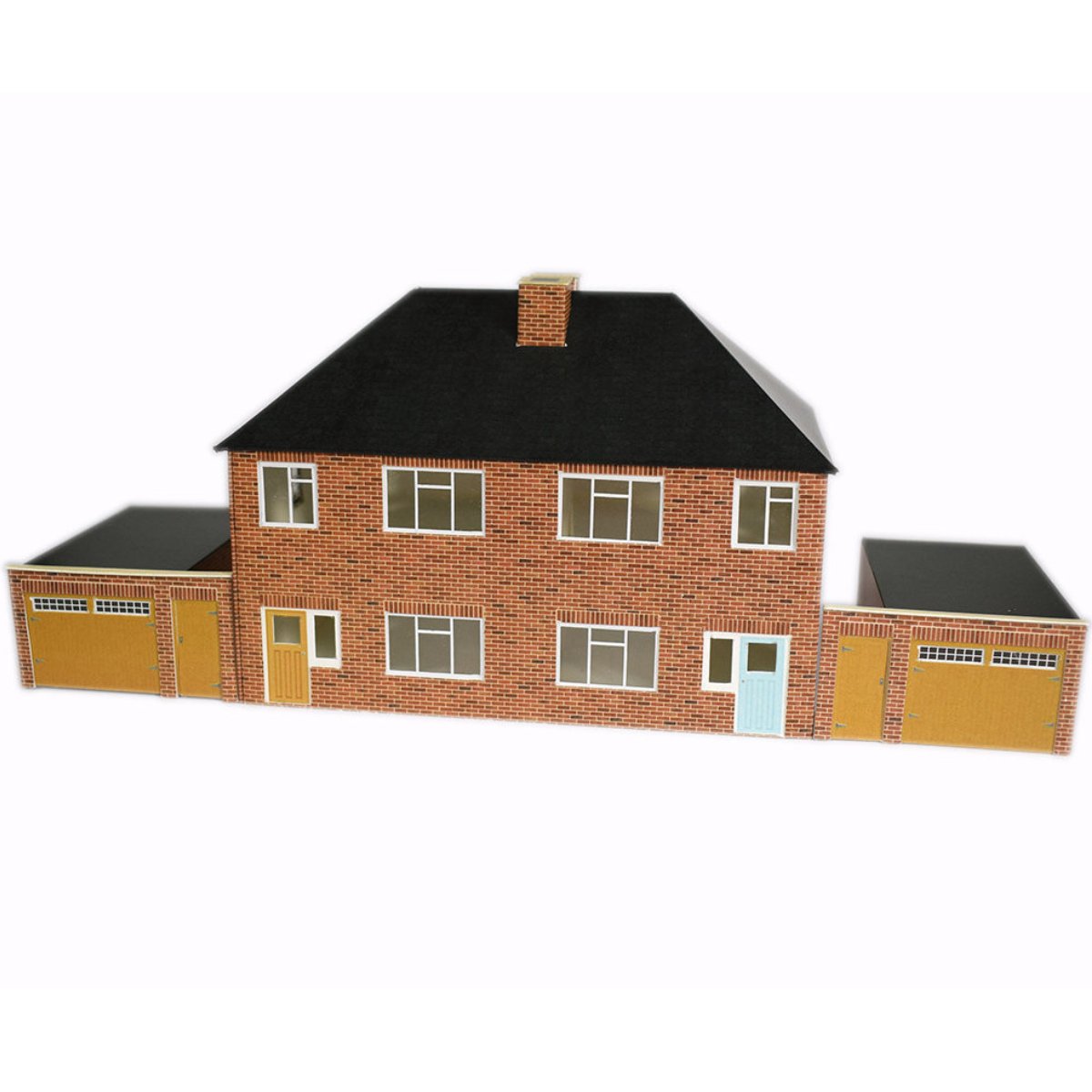 ATD Models 1950s Semi Detached House Card Kit - OO Gauge - Phillips Hobbies