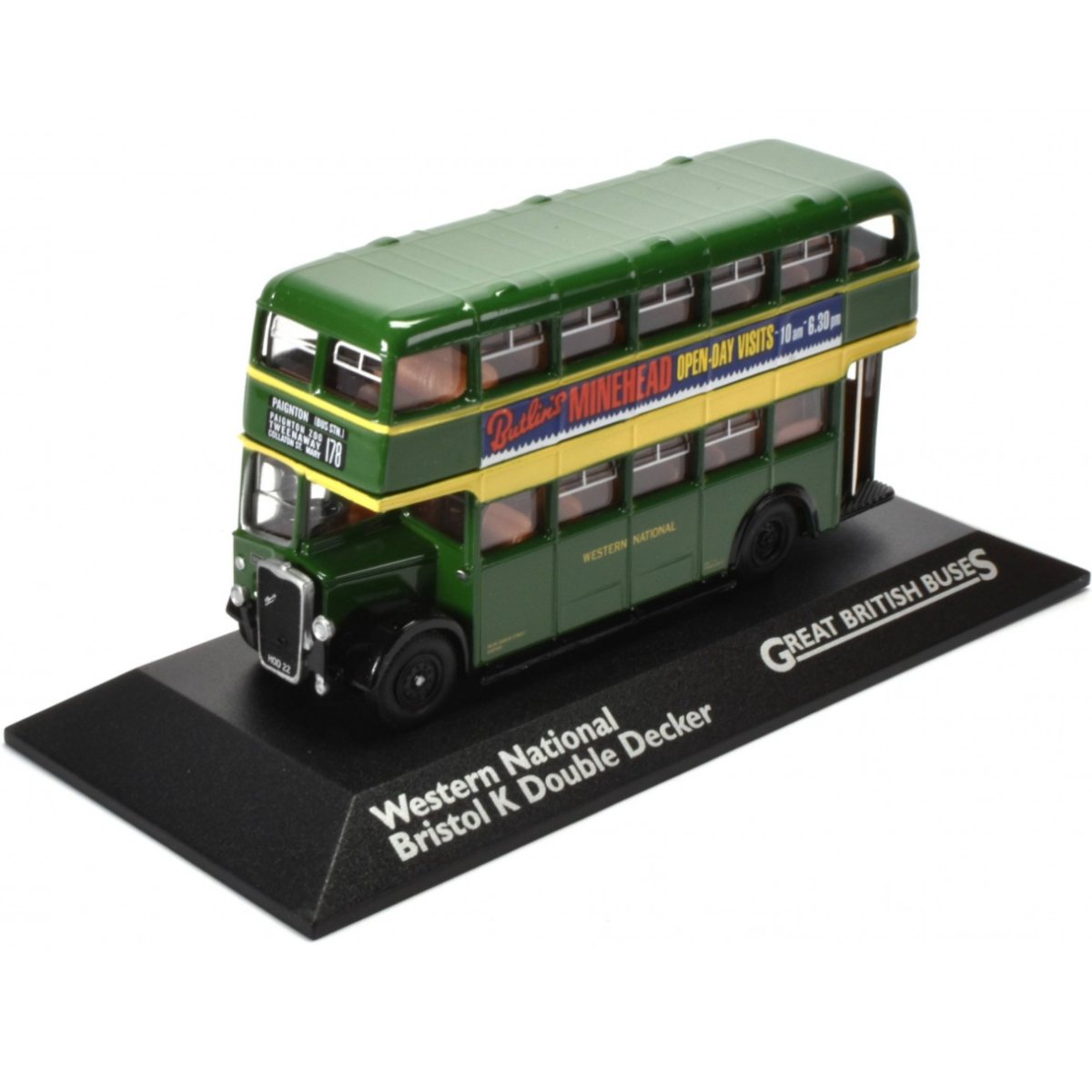 Atlas Editions Bristol K Double Decker - Western National - Phillips Hobbies