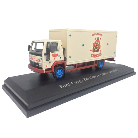 Atlas Editions Ford Cargo Truck, Box Van - John Lawson's Circus - Phillips Hobbies