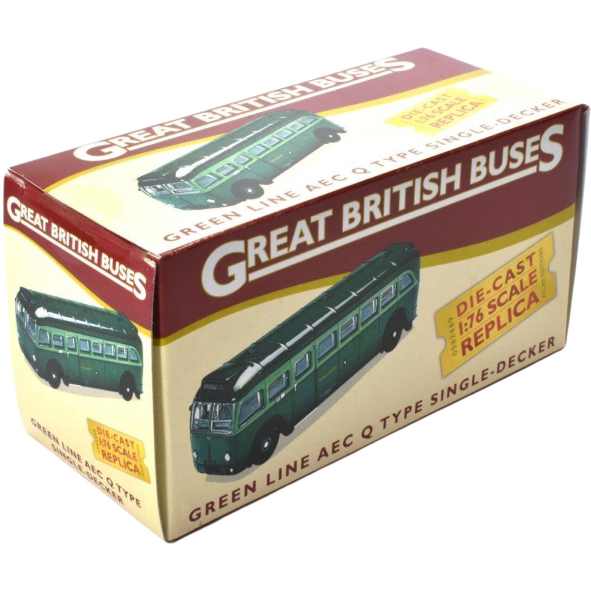 Atlas Editions Green Line AEC Q Type Single Decker Bus - Phillips Hobbies