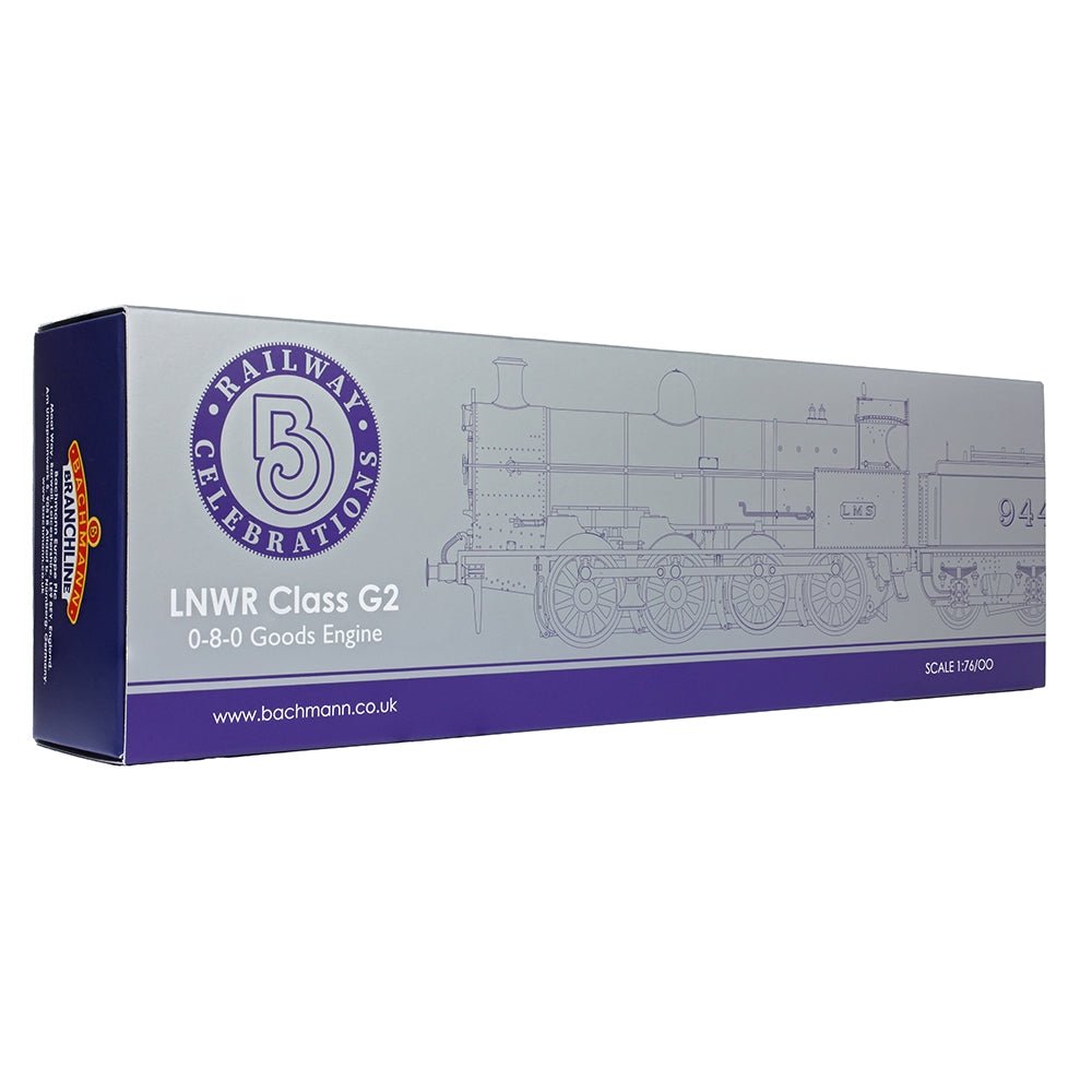 Bachmann 31 - 483 LNWR G2 9446 LMS Black - OO Gauge - Phillips Hobbies