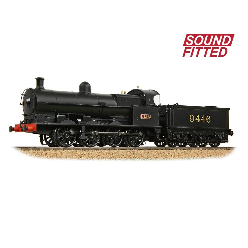 Bachmann 31 - 483SF LNWR G2 9446 LMS Black Sound Fitted - OO Gauge - Phillips Hobbies