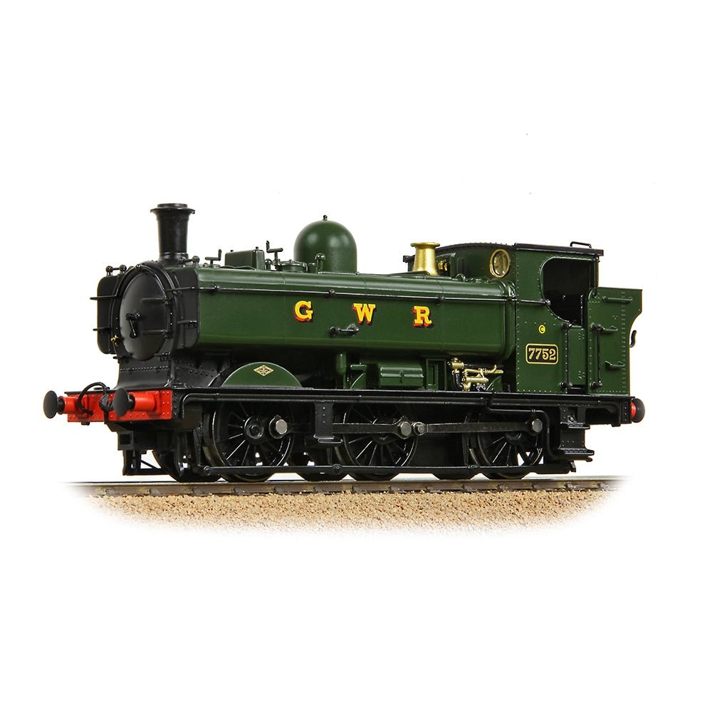 Bachmann 32 - 215A GWR 57XX Pannier Tank 7752 GWR Green (GWR) - OO Gauge - Phillips Hobbies