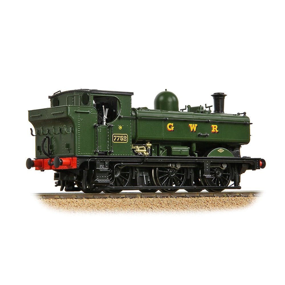 Bachmann 32 - 215A GWR 57XX Pannier Tank 7752 GWR Green (GWR) - OO Gauge - Phillips Hobbies