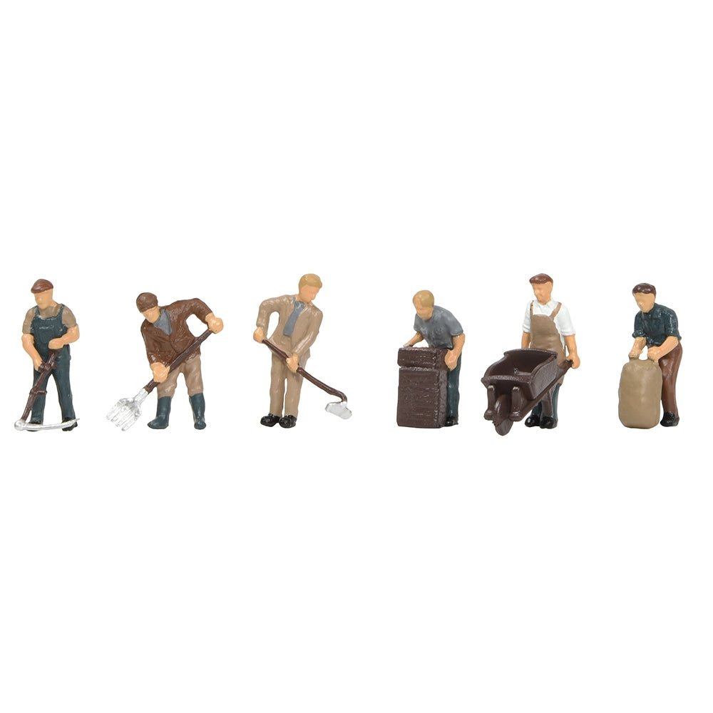 Bachmann 36 - 413 Scenecraft 1940s/'50s Arable Farming Figures - OO Gauge - Phillips Hobbies
