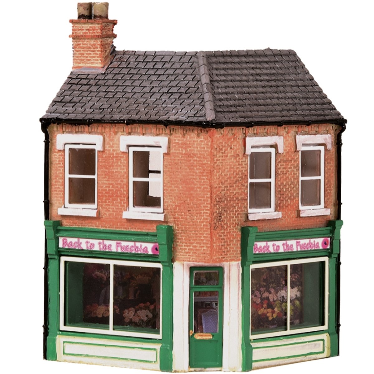 Bachmann 42 - 0047 Scenecraft Corner Florist - N Gauge - Phillips Hobbies