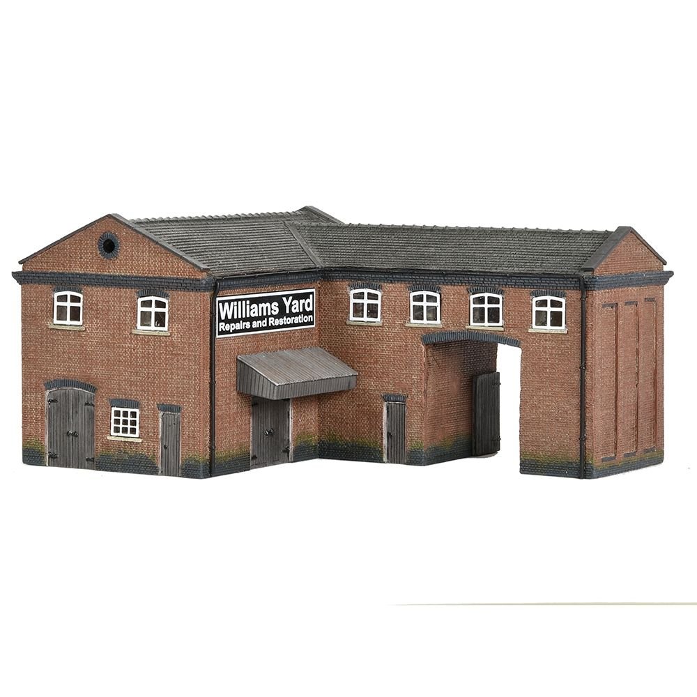 Bachmann 42 - 0086 Scenecraft Industrial Gate House - N Gauge - Phillips Hobbies