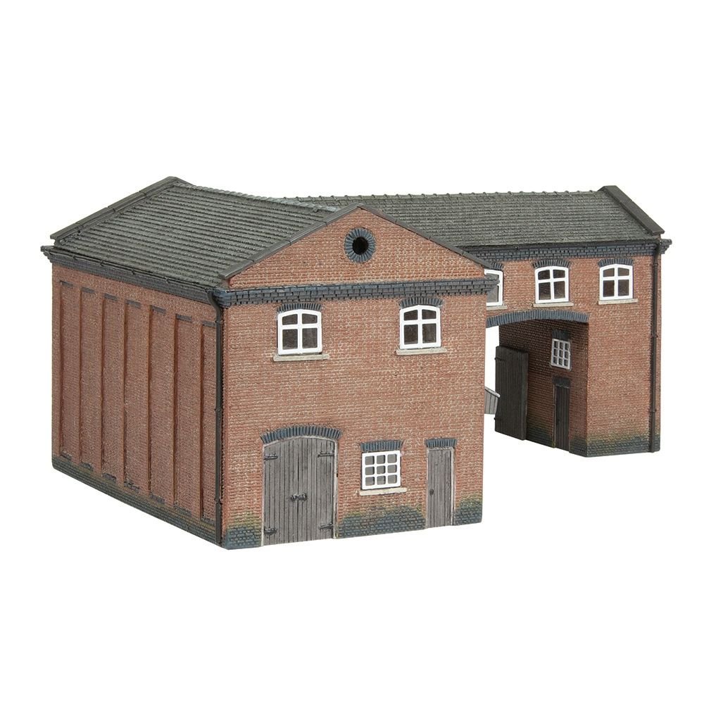 Bachmann 42 - 0086 Scenecraft Industrial Gate House - N Gauge - Phillips Hobbies