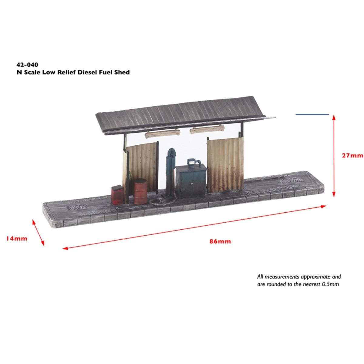 Bachmann 42 - 040 Scenecraft Fuelling Point - N Gauge - Phillips Hobbies