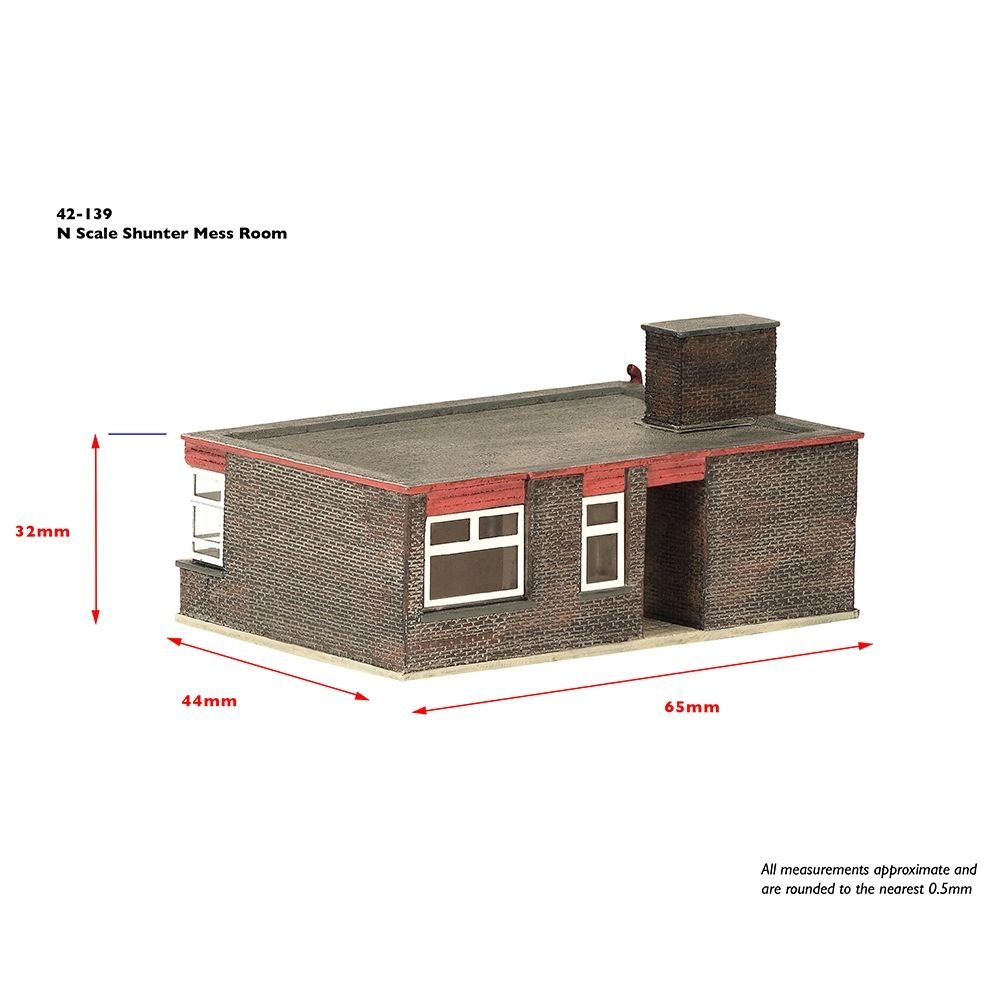 Bachmann 42 - 139 Scenecraft Shunters Mess Room - N Gauge - Phillips Hobbies