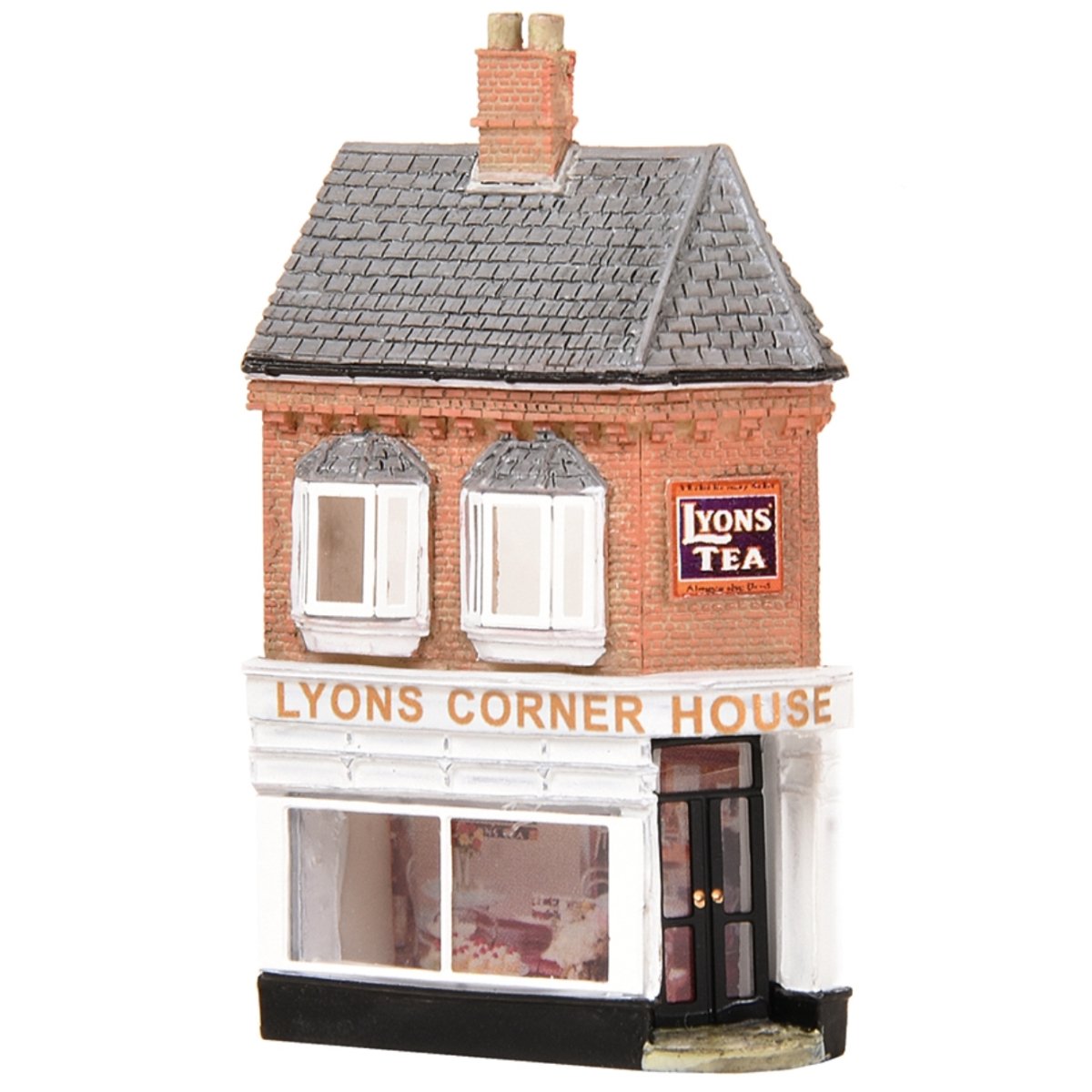 Bachmann 42 - 243 Scenecraft Low Relief Lyons Corner House - N Gauge - Phillips Hobbies