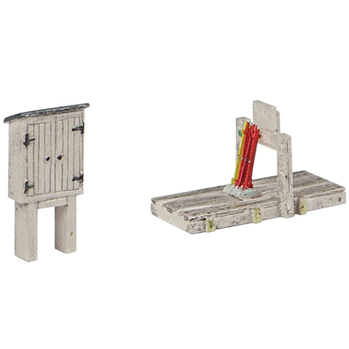 Bachmann 42 - 575 4 Lever Open Ground Frame - N Gauge - Phillips Hobbies