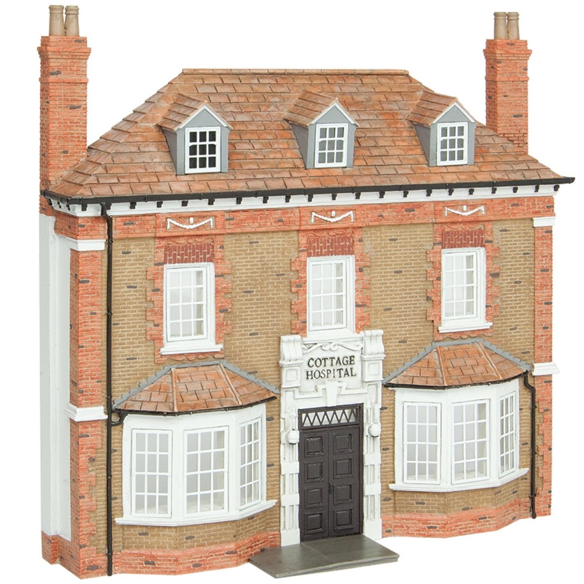Bachmann 44 - 0204 Scenecraft Low Relief Cottage Hospital - OO Gauge - Phillips Hobbies
