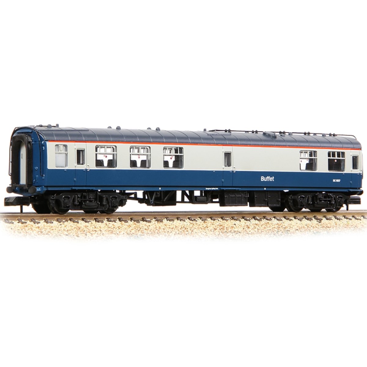 Bachmann BR Mk1 RMB Restaurant Miniature Buffet BR Blue & Grey - N Gauge - Phillips Hobbies